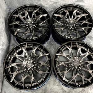 ล้อฟอร์จ XINLAI สี Gunmetal แบบ 2 ชิ้น ขนาด 18-22 นิ้ว สำหรับ BMW M3 M4 M5 สำหรับ Mercedes-Benz C63 E63 สำหรับ Audi RS5 RS7 - Product Image 1