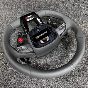 Volant de direction en cuir style sport RS pour <span class=keywords><strong>Audi</strong></span> A3 A4 A5 A6 A7 A8 Q3 Q5 Q7 <span class=keywords><strong>TT</strong></span> R8 Plug and Play Upgrade Replacement - Product Image 6