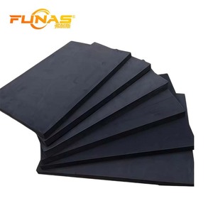 Funas <b>Rubber</b> <b>Plastic</b> Sheet Black Insulation Fire Resistant For Equipment Room HVAC Building Machine Room - Product Image 1