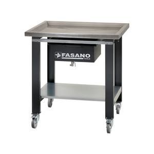 Fasano <b>Tools</b> Steel Workbench Cart With Drawer And Shelf Mobile Workshop <b>Station</b> - Product Image 1
