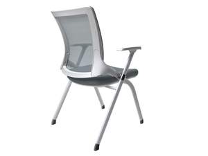 Silla ejecutiva plegable sin ruedas Silla de oficina fija de entrenamiento con cojín de escritura La mejor silla de oficina - Product Image 5