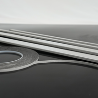 Bande de butyl adhésive non pliable avec barre d'espacement en aluminium pour la première étanchéité du verre isolant
