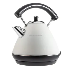Stainless steel white and black water electric kettle water Stainless steel electric kettle water boiling home appliance