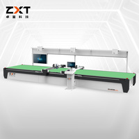 Máquina de Corte de Cuero Automática Motorizada ZXT, Cortadora CNC con Software de Anidamiento Automático, Bomba y Cámara para Calzado Deportivo