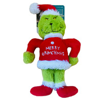 Vente en gros de jouets interactifs pour chiens Squeak Joyeux Noël et jouets cadeaux pour amis à fourrure