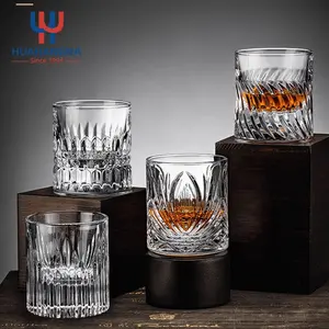 Huahang Mini Épais 200ml Sans Plomb Verre Transparent Whisky Dégustation Tasses pour Whisky Cocktail Brandy Vin Boire - Product Image 1