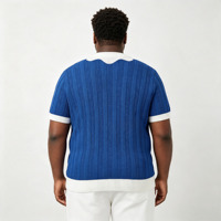 Pull-over en tricot jacquard brodé sur le devant, col rond, respirant, simple, à motif floral pour homme, OEM ODM 'KTY'
