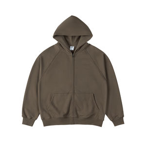 เสื้อฟลีซเนื้อแน่นใหม่ 100% ผ้าฝ้าย ระบายอากาศได้ดี สวมใส่สบาย อุ่น หนานุ่ม เป็นมิตรกับสิ่งแวดล้อม สำหรับฤดูหนาว มีซิป ซับในด้วยผ้าไหมพิมพ์ลาย สำหรับผู้ชาย - Product Image 3