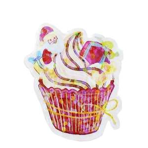 Calcomanía Personalizada para Tazas en Color Rojo, Vinilo Texturizado con Purpurina, Diseño Personalizado, Tamaño Personalizado, Elemento de Regalo de Navidad - Product Image 3