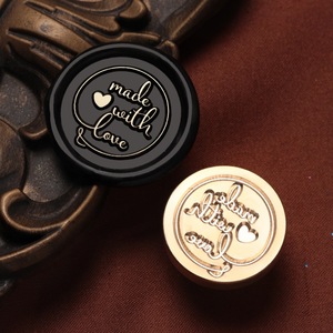 Cabeza de <span class=keywords><strong>sello</strong></span> de cera de latón antiguo diseño intercambiable monograma <span class=keywords><strong>personalizado</strong></span> decoración inicial de la boda - Product Image 4