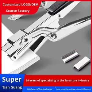Yunfeng - Herramienta Manual Portátil <span class=keywords><strong>de</strong></span> Metal No. <span class=keywords><strong>Grapadora</strong></span> 10 YF9943 Tipo Abrazadera para Empaque <span class=keywords><strong>de</strong></span> Comida para Llevar con Capacidad para 20 Hojas - Product Image 5