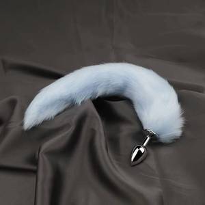 Vente chaude : Plug anal <span class=keywords><strong>en</strong></span> acier inoxydable <span class=keywords><strong>en</strong></span> forme de queue de renard, jouet sexuel pour adultes, masturbateur, dilatateur anal, jeux pour couples, stimulation - Product Image 6