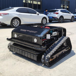 Nouvelle Tondeuse à Gazon Industrielle Tout-Terrain Télécommandée DIY à Essence, Moteur 125cc, Vitesse Avant 4KM/H, à Vendre - Product Image 2