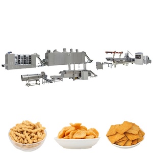 Ligne de production automatique multi-combustibles pour snacks frits, chips de maïs, crackers aux crevettes, tortillas et aliments frits 100-200 kg/h - Product Image 1
