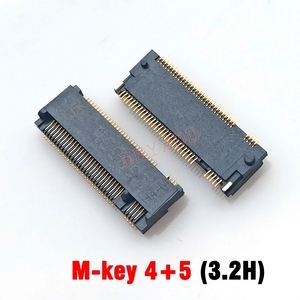 Interfaz para conector LTK SSD, conector NASM0 S6701 TP20 NGFF Slot <span class=keywords><strong>M</strong></span>.2 Seat <span class=keywords><strong>m</strong></span>-key 2,0 H 4 + 5 tipo 3,0 H H3.2 H4.2 H4.8 H6.5 H8.5 - Product Image 4