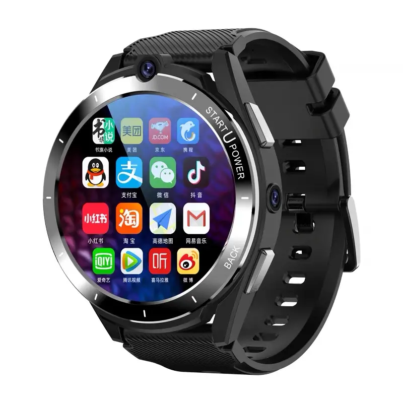 2023 Neueste Android 11 Smart Watch Z40 1,6 Zoll 4G Telefonanruf Smartwatch mit 128GB großem Speicher TWS Wifi GPS-Kameras