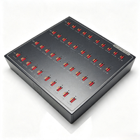 Station d'alimentation multi-appareils de qualité industrielle 800W 80 ports USB C PD+ QC3.0, concentrateur de charge de bureau, chargeur de téléphone portable