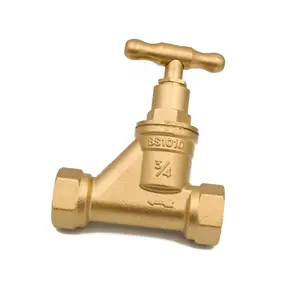 Standard PN20 Forged stop valve Compression Stopcock Water Stop Cock 22mm