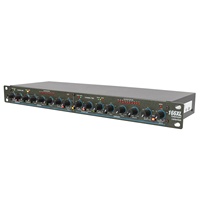 XUNGUAN 166XL Compresseur/Limiteur Audio Professionnel Double Canal 1U Montable en Rack avec Connexions Audio XLR