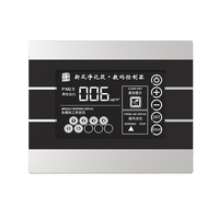 Conception personnalisée PVC ABS boîtier en plastique boîtier tactile pour la maison intelligente Thermostat Instrument électronique