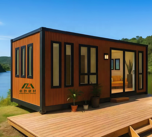 Maisons préfabriquées en <span class=keywords><strong>bois</strong></span> durables, écologiques, imperméables et modernes, très demandées pour les hôtels, les villas et les gîtes - Product Image 2