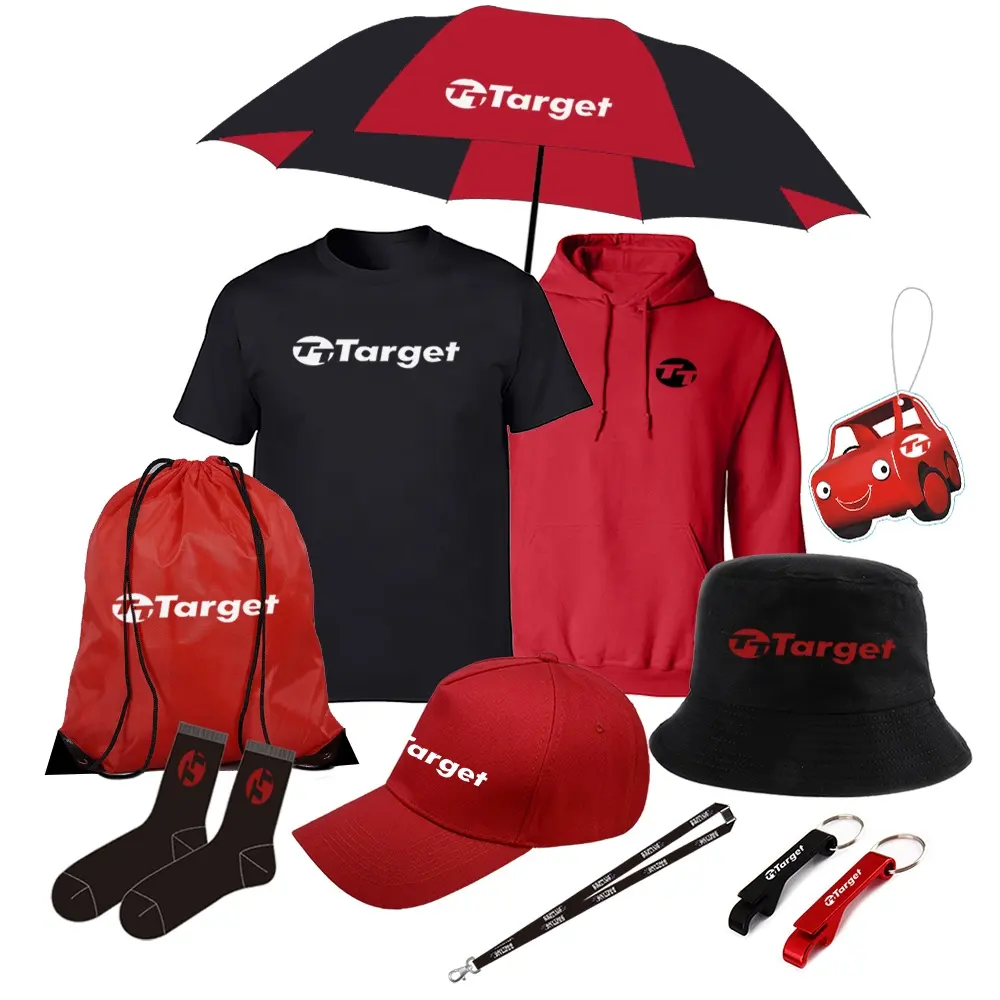 Uniforme de bienvenue pour le personnel d'affaires, remise de diplôme, sport, marque, Logo imprimé personnalisé, ensemble cadeau promotionnel, chaussettes, casquette, sac, parapluie, t-shirts