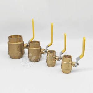 2 "Voll bohrung 2 Stück 600 WOG FPT Messing Kugel hahn 600 WOG Dn20 NPT Bronze Kugel hähne - Product Image 4