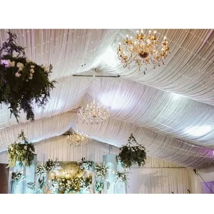 Grandi tende portatili del gazebo di progettazione della tenda della festa nuziale della tenda foranea con il baldacchino bianco impermeabile