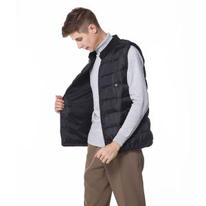 <span class=keywords><strong>Meilleur</strong></span> <span class=keywords><strong>gilet</strong></span> <span class=keywords><strong>chauffant</strong></span> pour homme, nouveau design, noir, lavable, <span class=keywords><strong>avec</strong></span> <span class=keywords><strong>batterie</strong></span> USB, personnalisable - Product Image 3
