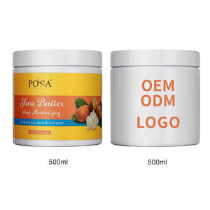 Posa tratamento capilar sem enxofre, hidratante profundo do cabelo de manteiga de karité deixa no condicionador - Product Image 5