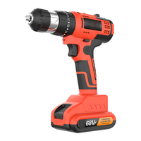 Boîte à outils combinée perceuse et tournevis à batterie au lithium rechargeable de 120 pièces, directement de l'usine, pour usage professionnel et familial