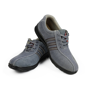 안전화 절연 6kV 스웨이드 소가죽 폴리우레탄 바닥 산업용 전기 기술자용 비강철 토캡 경량 작업화 - Product Image 1