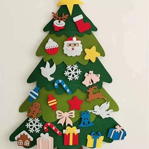 Kids DIY Calendar <b>Felt</b> Christmas Tree Make Your Own Custom Christmas Gift DIY Christmas Banner Made in China - Product Image 6