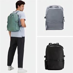 Fashionable Custom 20-35L Nylon Travel <b>Backpack</b> <b>Waterproof</b> with Polyester Lining Zipper Closure Unisex Casual Sports - Product Image 4