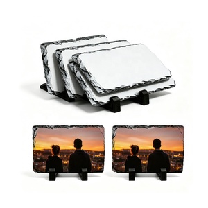 <span class=keywords><strong>Cadre</strong></span> <span class=keywords><strong>photo</strong></span> rectangulaire en ardoise à sublimation personnalisé avec logo, idéal pour la décoration intérieure – Vente en gros à prix abordable - Product Image 1