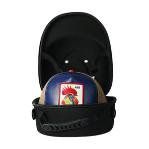 Boîtes de rangement personnalisées pour chapeaux, étuis de voyage pour casquettes avec poignée de transport et bandoulière, organisateur de casquettes de baseball - Product Image 2