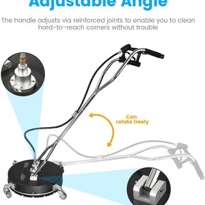 High Pressure Floor Scrubber 20 In <b>Plastic</b> Burnishing <b>Cleaner</b> For Environmental Sanitation - Product Image 3