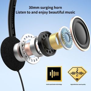 Gaming Headset Over Ear Type-C Wired Gamer <strong>Headphone</strong> Telephone Headsets For PC Laptop And Mobile Phone - Product Image 4