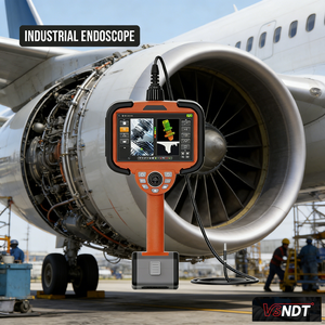 3D Measurement Industrial IP67 360HD Borescope Flexible <b>Mini</b> <b>Camera</b> 7-inch TFT Touch Screen 5X for Aerospace - Product Image 1