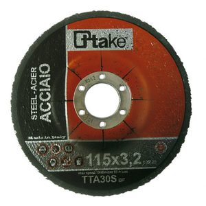 Take <b>Grinding</b> <b>Wheel</b> 115x3.2 Steel Cutting TTA30S BF - Product Image 2