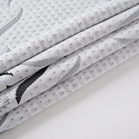 Tela de Jacquard Tejida para Colchones, Transpirable, 220GSM, Hilo de Poliéster Teñido, para Relleno de Colchones y Ropa de Cama