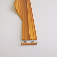 Poignées de porte de placard en alliage d'aluminium pour tiroirs et commodes - Design minimaliste moderne, forme barre durable