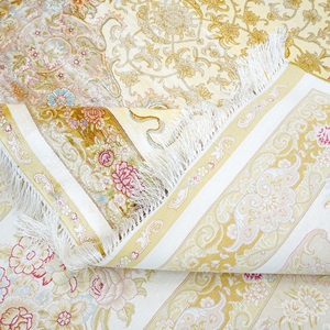 12x15ft英尺100波斯地毯客厅大手打结土耳其古董克什米尔地区翅膀丝绸地毯 - Product Image 6