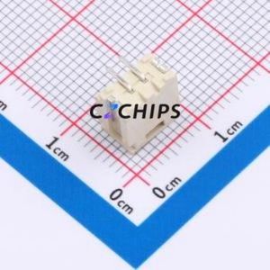 HCZZ0398-2 Wire-to-Board Pin Header SMD,P=2mm Connector ( Pin Structure: 1x2P )( Pitch: 2mm )( Mounting Type: Vertical Mount ) - Product Image 2