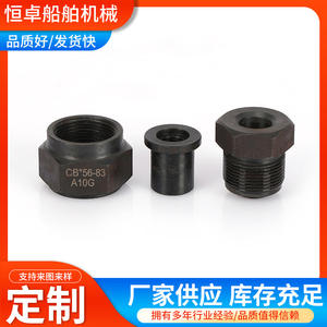 เหล็กกล้าคาร์บอนความดันสูง เหล็กกล้าไร้สนิม เกลียว G แบบเชื่อมต่อแบบไหล่ต่อไหล่ ดีไซน์เรียบตรงสำหรับเกลียว - Product Image 4