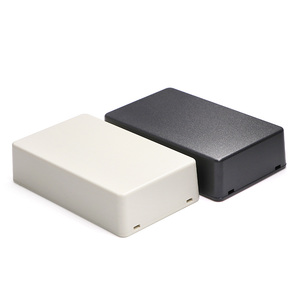 Boîte de jonction électronique à charnières en plastique ABS, indice de protection IP54, 101x61x26mm, personnalisable pour les compteurs, les batteries, utilisation en extérieur, noir, blanc, OEM - Product Image 2