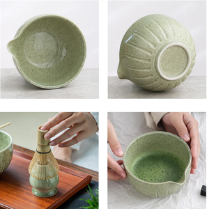 Meilleures ventes sur <span class=keywords><strong>Amazon</strong></span> Boîte cadeau 2 en 1 Kit élégant de <span class=keywords><strong>matcha</strong></span> en bambou japonais Set de fouet chasen et support de fouet en céramique Set de thé <span class=keywords><strong>Matcha</strong></span> - Product Image 4