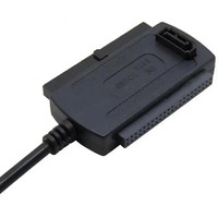 Adaptador Universal de 2.5"/3.5" Pulgadas IDE SATA a USB 3.0 para Disco Duro Externo HDD/SSD, con Cubierta de PVC y Cobre, Kit de Conversión y Recuperación