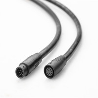 Konektor Kabel M8/M7/M6 Tahan Air IP67, Male Female 2 3 4 5 8 12 11 pin