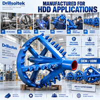 Fraiseuse à disque pour forage directionnel horizontal, ouvre-trou rotatif pour l'installation de conduites souterraines